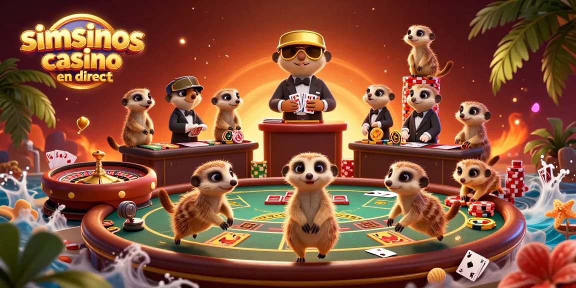 Jouez en direct au simsinos casino en direct avec des croupiers professionnels et des jeux immersifs.