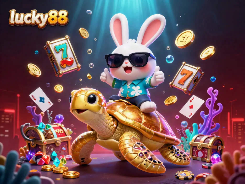 Experience winning strategies at lucky88 with vibrant casino illustrations of exciting games.