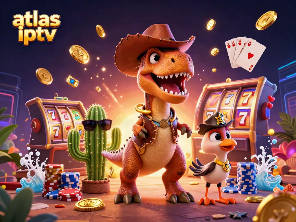 Gagnez avec atlas iptv en découvrant une expérience de jeu colorée et dynamique dans ce monde de casino.