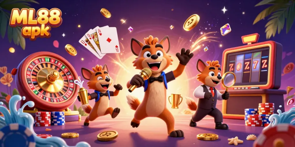 Engage with ML88 apk to experience thrilling casino moments filled with humor, excitement, and fun.